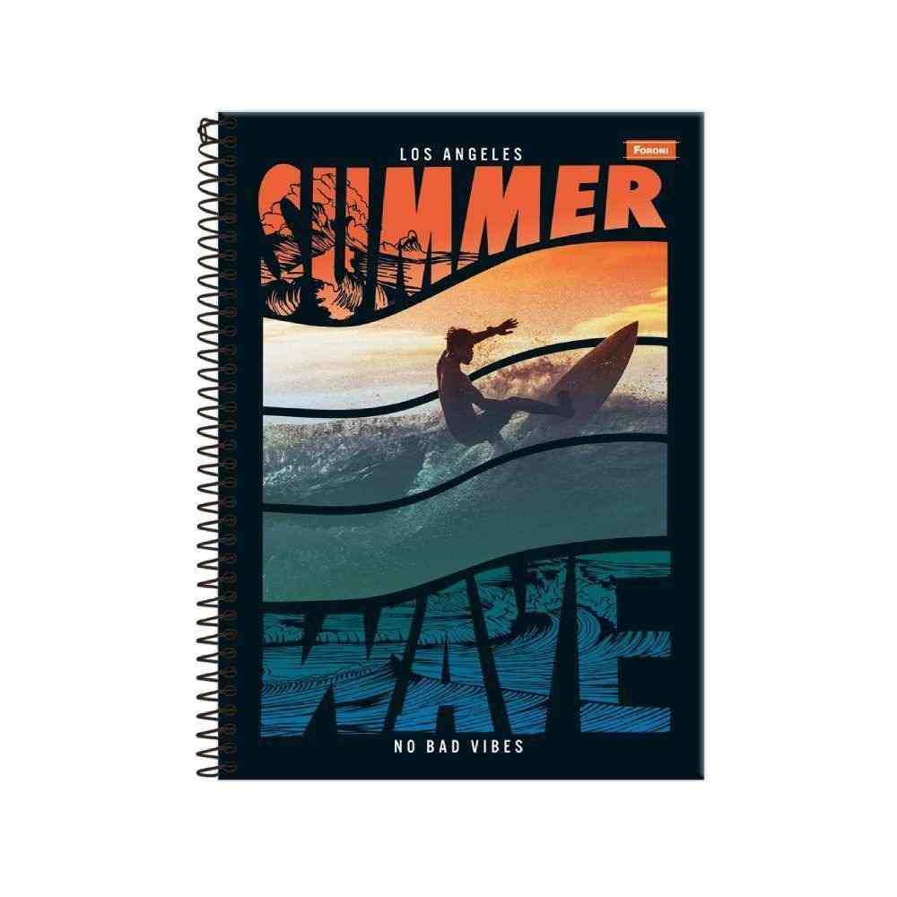 CADERNO 10X1 FREE WAVE